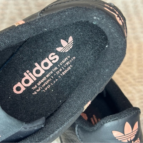 ADIDAS ORIGINALS CONTINENTAL 80 LEATHER CASUAL WOMEN'S SHOES BLACK - Picture 5 of 9